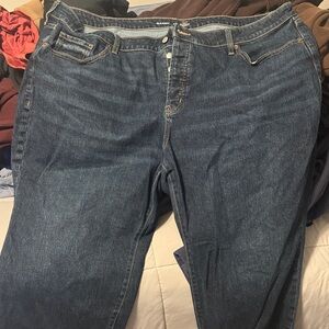 Old Navy High-Rise Blue Jeans